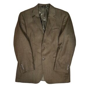 Jos. A. Bank Herringbone Tweed Wool Blazer Sport Coat Blazer Suit Jacket 41R